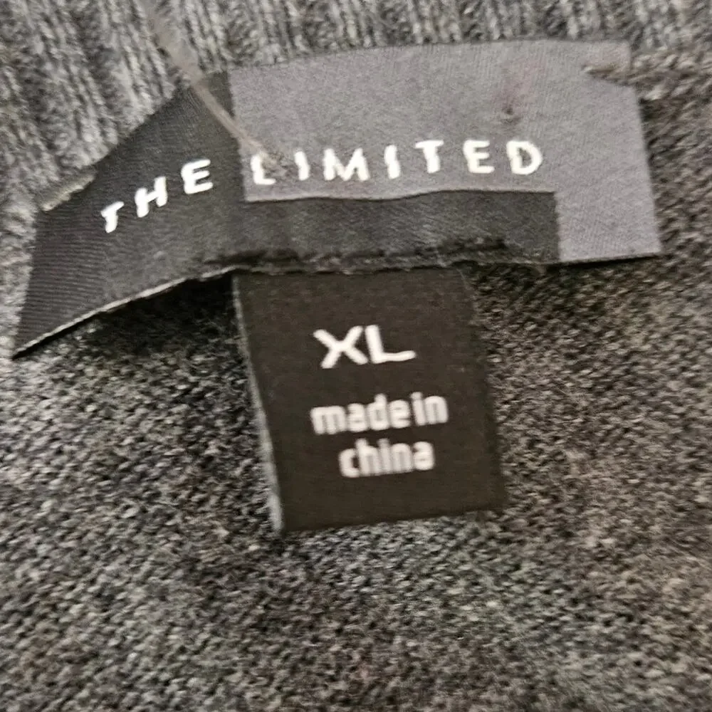 The Limited Embellished Cotton Blend Sweater Size XL